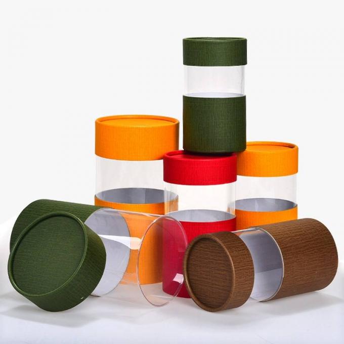 Scatola di cartone di bolla con la chiara finestra, contenitori di regalo di timbratura caldi della finestra del ODM 4