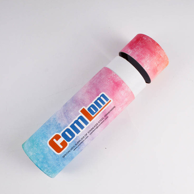 Scatola metallica di carta di timbratura calda che imballa, EVA Cardboard Cylinder Packaging