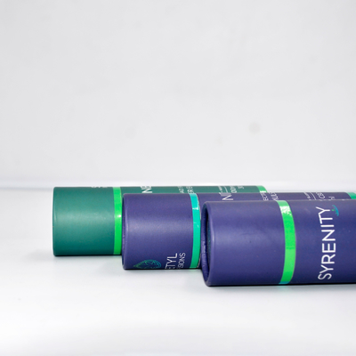 Confezione di tubi di olio essenziale di CBD da 30 ml Cilindro ecologico per flaconi cosmetici