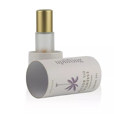 Imballaggio cosmetico del contenitore della bottiglia del rullo del tubo di carta dell'olio essenziale da 15 ml