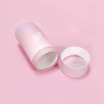 Scatola di carta d'imballaggio del cilindro del rossetto, contenitori cosmetici amichevoli di CMYK Eco
