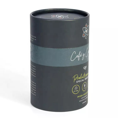 Confezione di tubi di carta per tè in polvere di collagene per caffè, coperchio ermetico per uso alimentare