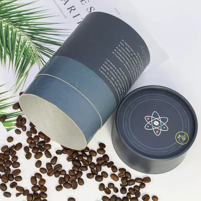 Confezione di tubi di carta per tè in polvere di collagene per caffè, coperchio ermetico per uso alimentare