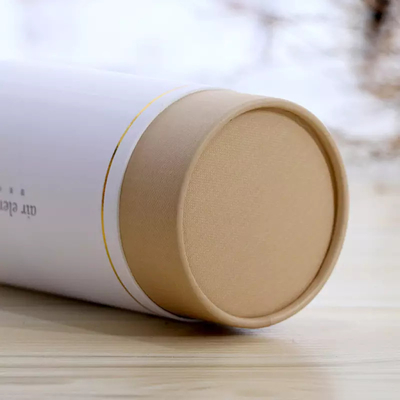 Metropolitana amichevole su ordinazione della carta di cura di pelle di Eco che imballa i tubi cosmetici della carta kraft del profumo