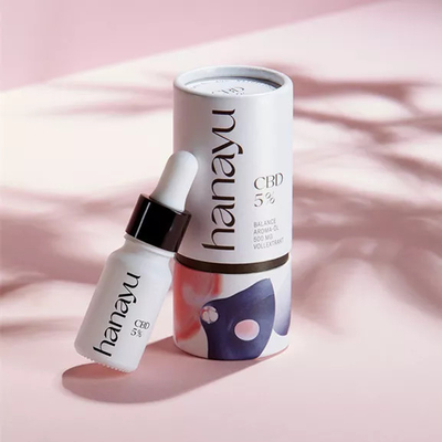 Confezione di tubi di carta personalizzati per flaconi contagocce di olio essenziale Confezione di tubi per cosmetici