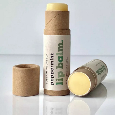 i tubi del balsamo di labbro di carta kraft di 0.5oz, cartone del deodorante del cartone spingono verso l'alto i tubi