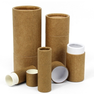 Scatola di su ordinazione rotonda il tè che imballa Matt Laminated Debossed UVcoated