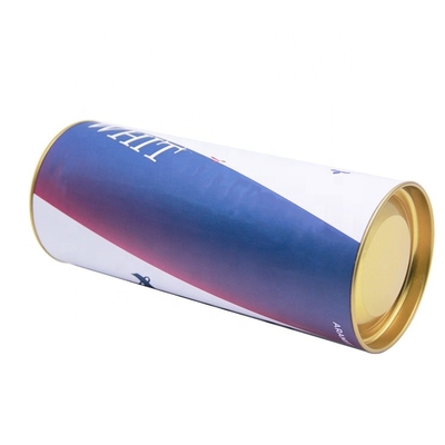 Contenitore di regalo del coperchio del metallo per stampa di Champagne Bottle Biodegradable CMYK