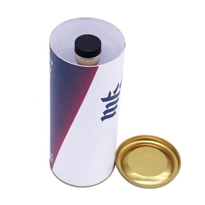 Contenitore di regalo del coperchio del metallo per stampa di Champagne Bottle Biodegradable CMYK
