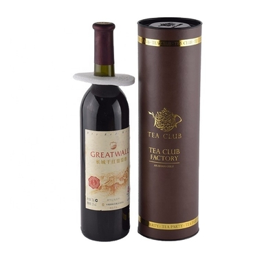 Giro scomponibile in condizioni ambientali sano del cilindro della metropolitana del vino del cartone
