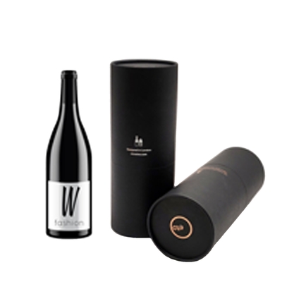 Il regalo della bottiglia di vino di Natale di UVprinted inscatola la verniciatura opaca amichevole di Eco