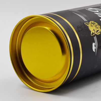 Metropolitana rotonda EVA Inserted di laminazione di verniciatura opaca del vino del cartone