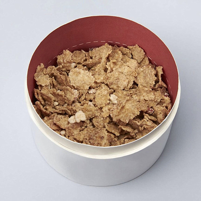 Tubo di carta per uso alimentare con scatola a tubo tondo con finestra trasparente per imballaggi alimentari