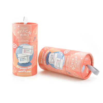 Disponibile ODM per tubo tondo per shampoo per imballaggio cosmetico con tubo di carta in cartone CMYK