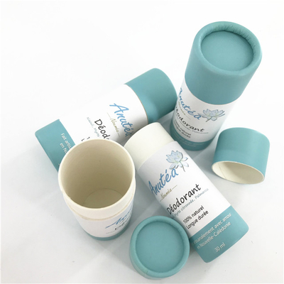 Stampa personalizzata Deodorante Push Up Tubes Imballaggio biodegradabile per balsamo per il corpo