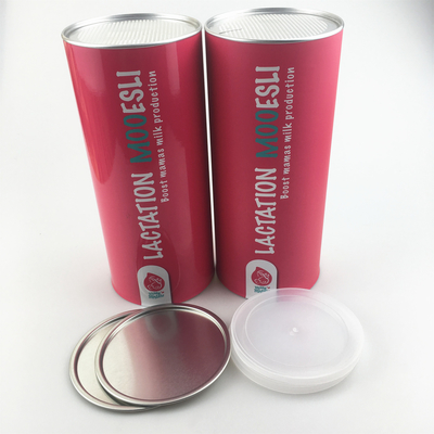 latte composite di carta di 46mm, contenitori del cilindro della carta di Antimoisture