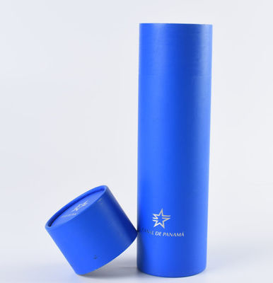 Cuscino Pen Gift Boxes Packaging, imballaggio silkprinting del velluto del tubo di cartone