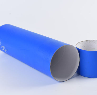 Cuscino Pen Gift Boxes Packaging, imballaggio silkprinting del velluto del tubo di cartone