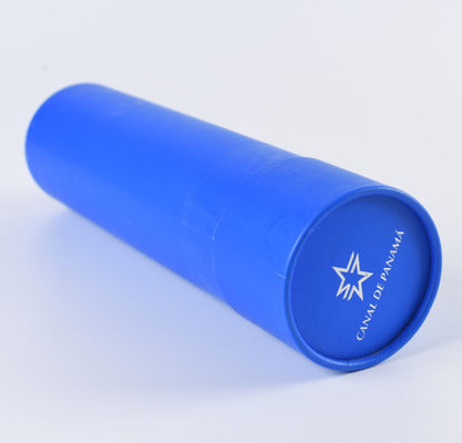 Cuscino Pen Gift Boxes Packaging, imballaggio silkprinting del velluto del tubo di cartone